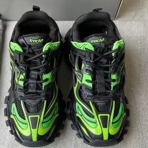 Size 12 - Balenciaga Track.2 Trainer Black Green